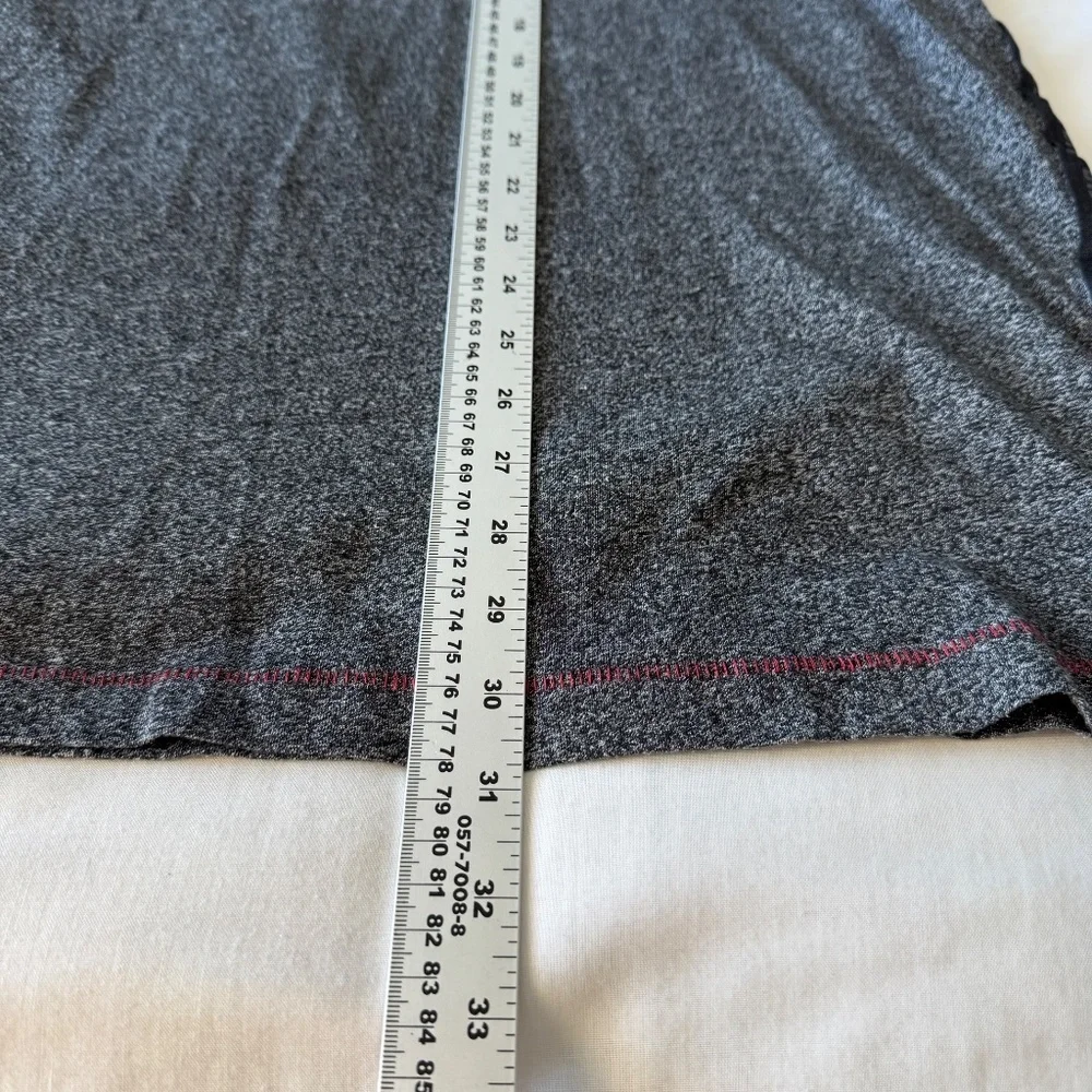 Dark Black‎ by Projek Raw XXL Men's Long Sleeve T-Shirt Marled Gray Streetwear - Picture 13 of 14